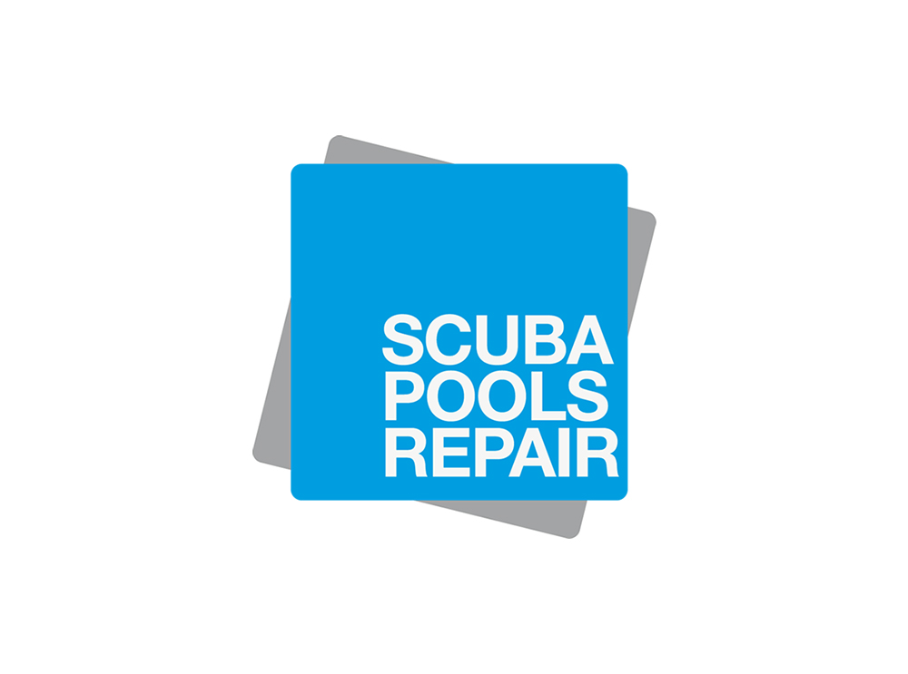 Isologo de Scuba Pools Repair, por Lois Iglesias diseñador gráfico freelance